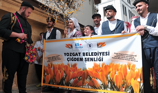 Yozgat’ta Çiğdem Festivali